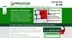 Desktop Screenshot of clickcentricseo.com